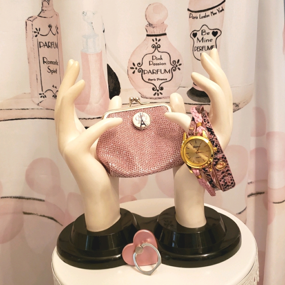 Parisienne Bundle, watch, change purse etc.